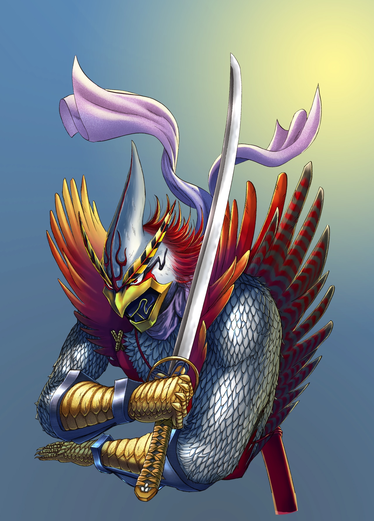 にわのまことが独自の解釈を加えて描く「変身忍者嵐X」、コミック乱で