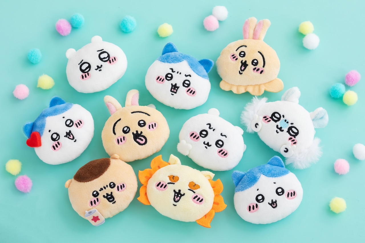 なかよしぬいぐるみバッジ いろんなおかお （全10種）」 [画像