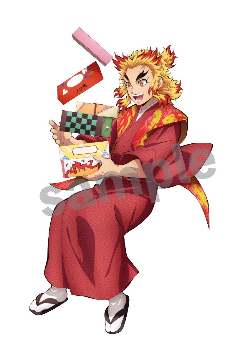 煉獄杏寿郎の描き下ろしイラスト。 [画像ギャラリー 10/11] - 映画ナタリー