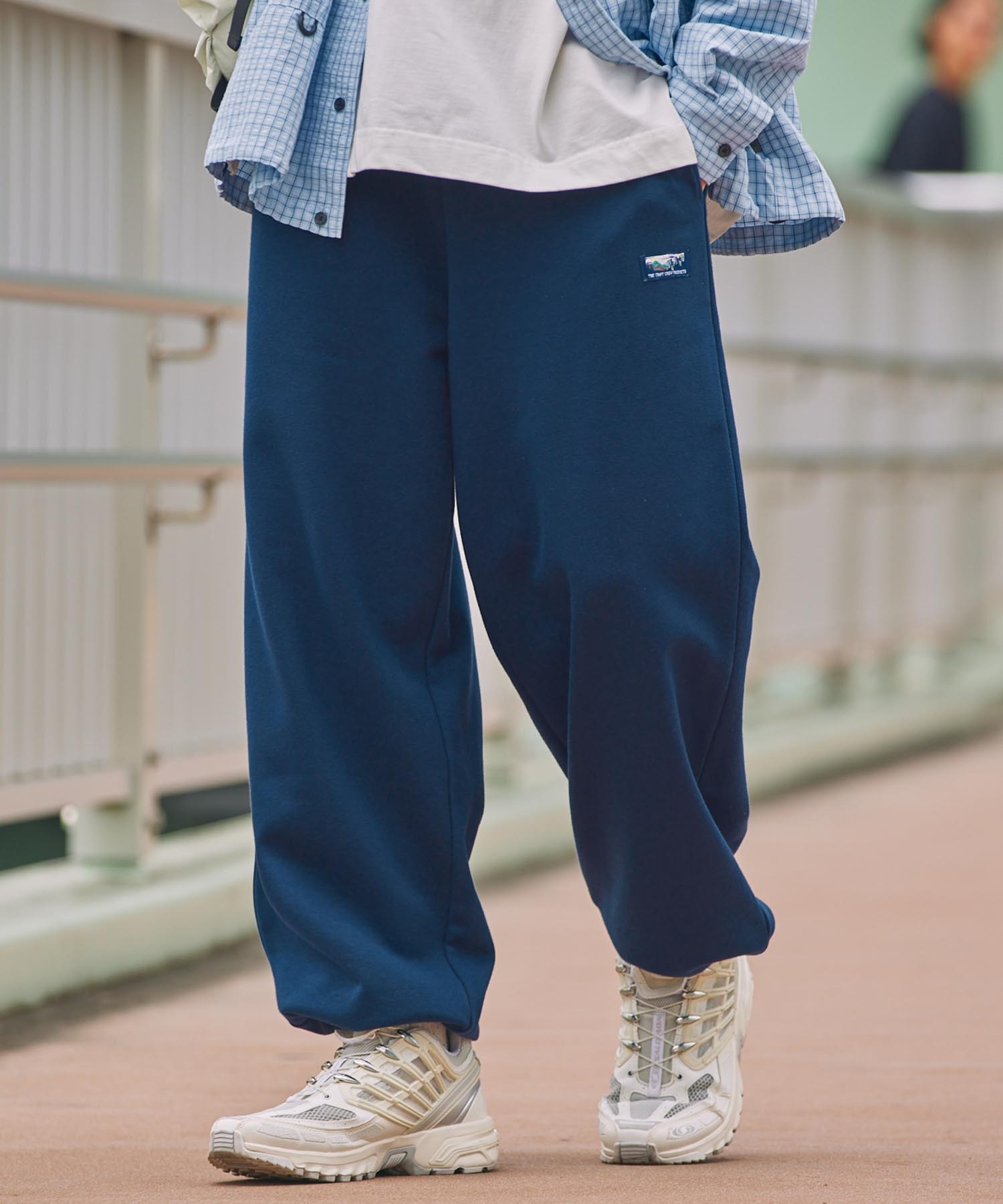 セットアップ対応】12ozヘビーウェイト裾ドローコード裏毛スウェット