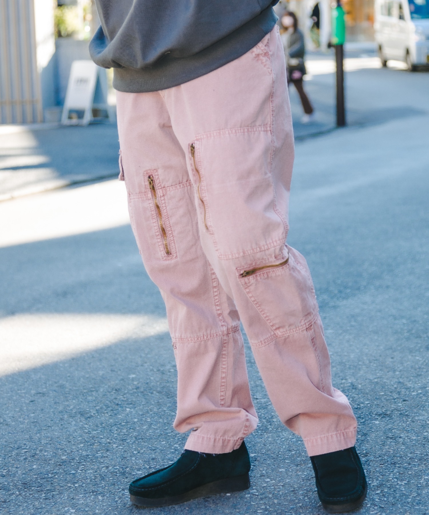 mahagrid/マハグリッド』PIGDYED FLIGHT PANT/ピグメントダイ加工