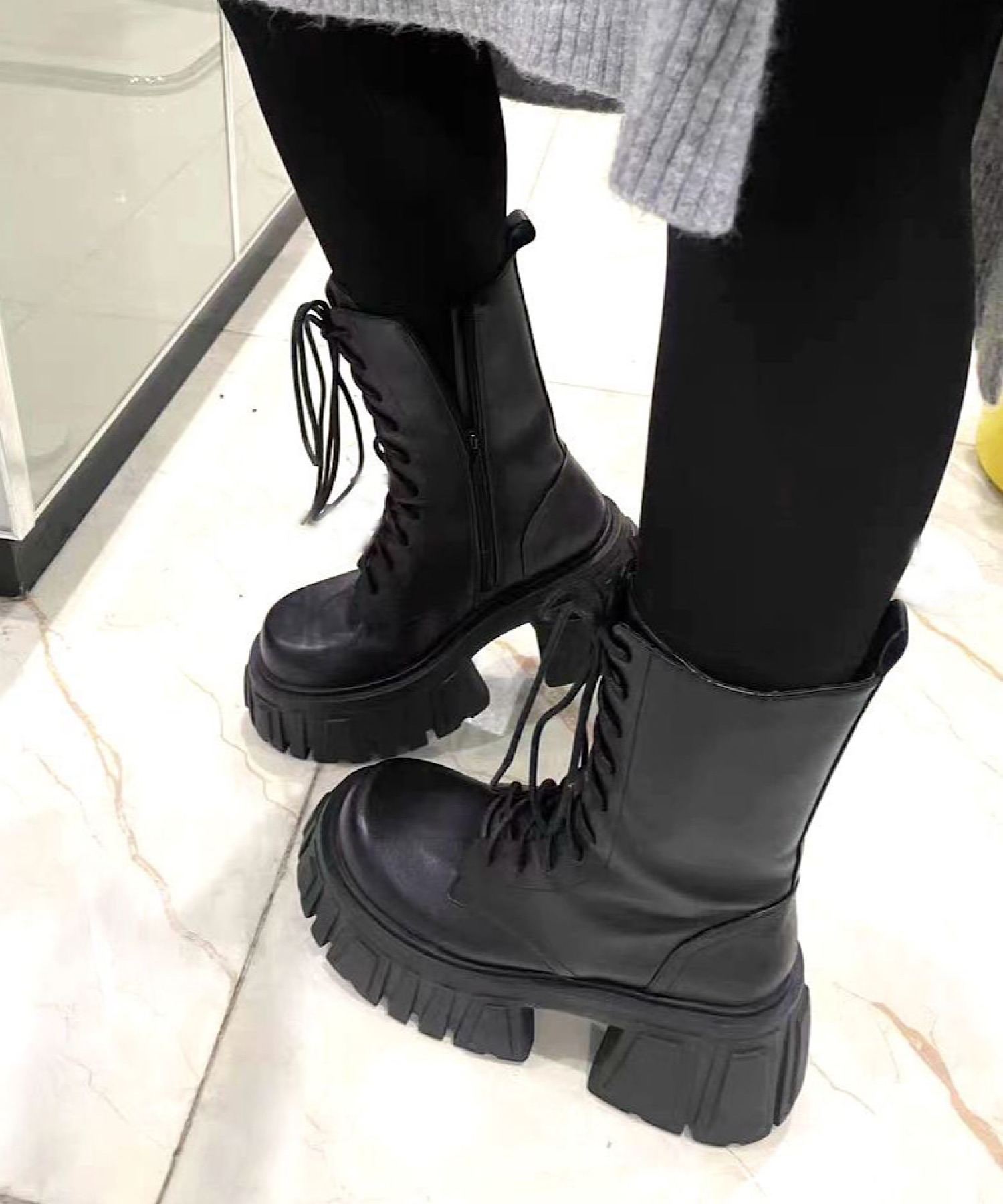 厚底 レースアップブーツ JUST ABOUT│Jeffrey Campbell OFFICIAL