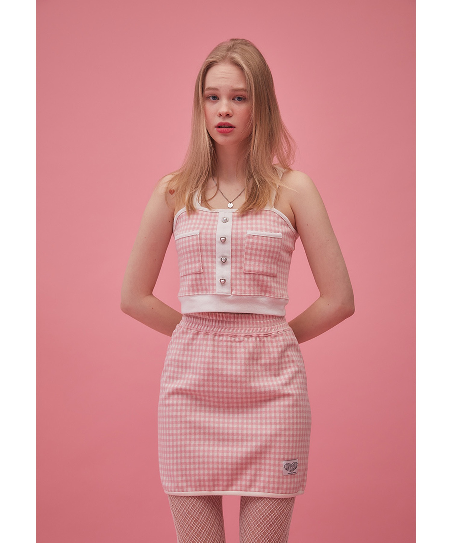 LUV IS TRUE/ラブ イズ トゥルー』GR CHECK SKIRT /チェック柄 ミニ