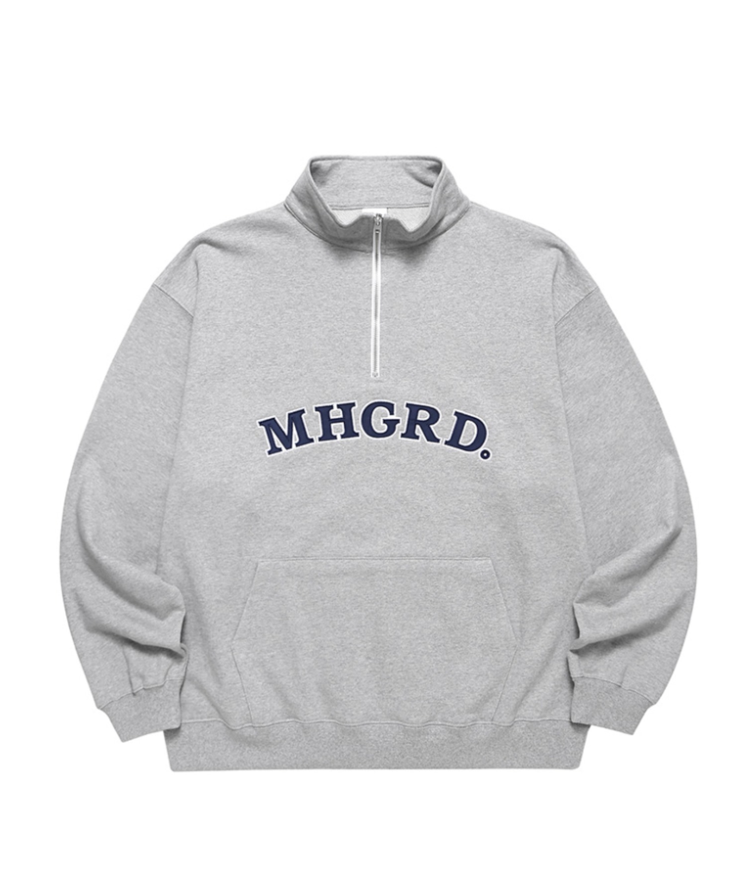 mahagrid/マハグリッド』ARC LOGO HALF ZIP SWEATSHIRT/アーチロゴ