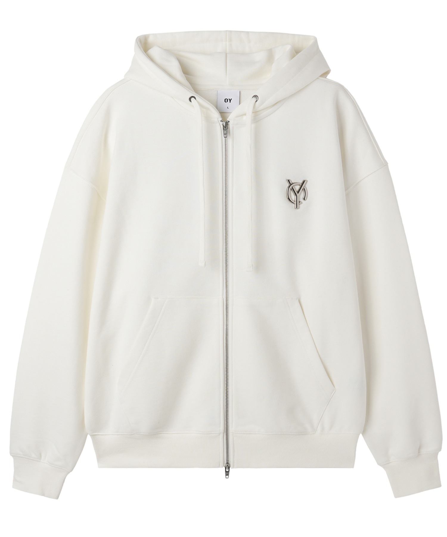 OY/オーワイ』METAL LOGO HOODIE ZIP UP/メタルロゴジップアップ