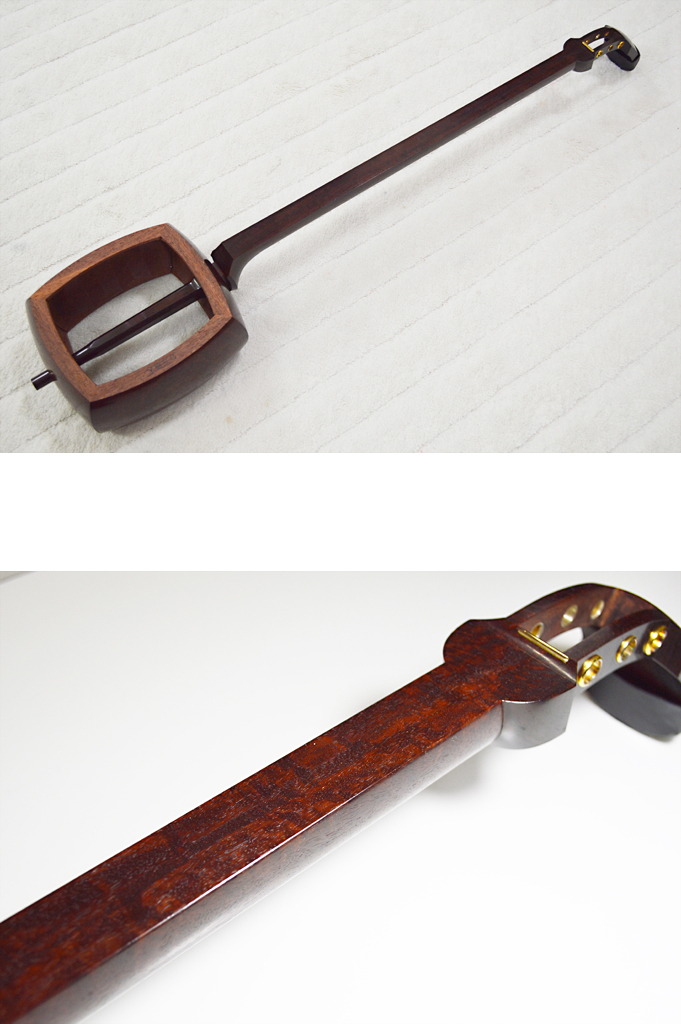 VMPD7-1014-17 三味線 弦楽器 破れあり VMPD7-1014-17 三味線 弦楽器