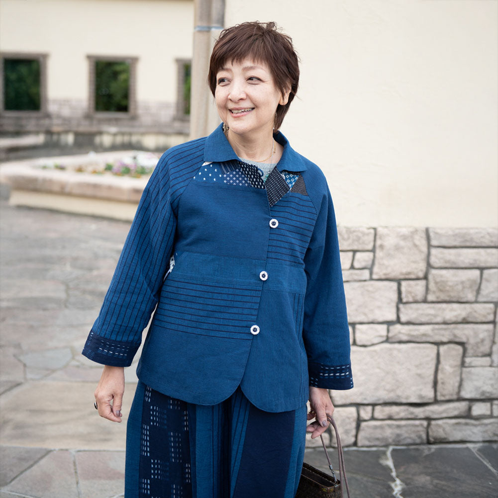 ジャケット – 久留米絣の儀右ヱ門