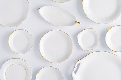 ゴールドライン（クープシェープ） 商品一覧 - 大倉陶園公式オンライン