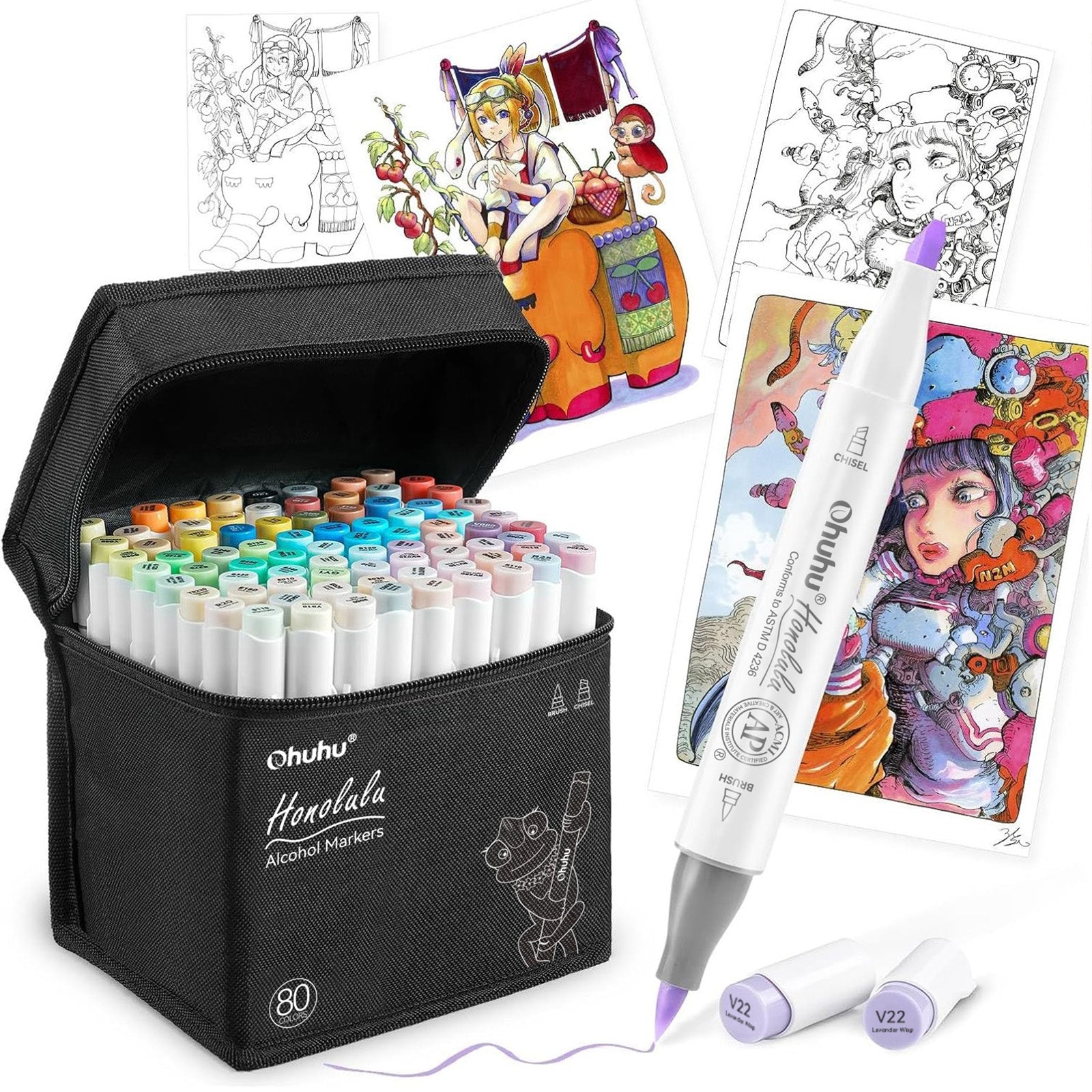 アルコールマーカー – Ohuhu Japan