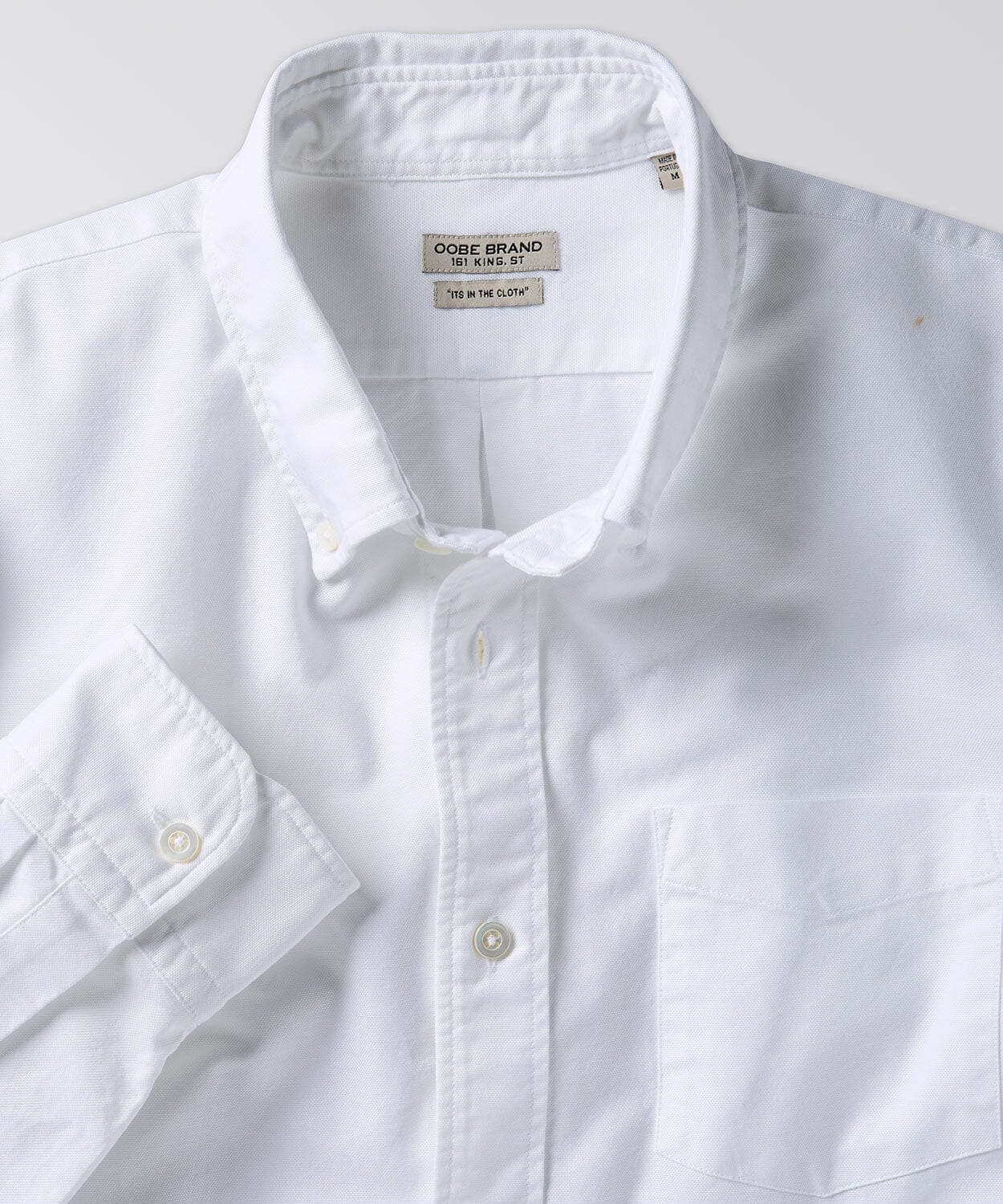 Mens Anson Button Down Oxford Shirt | OOBE BRAND