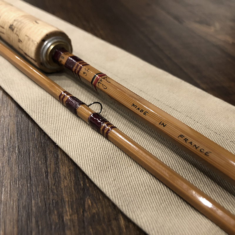 Pezon et Michel Parabolic Speciale Competition 8ft Bamboo Cane Rod