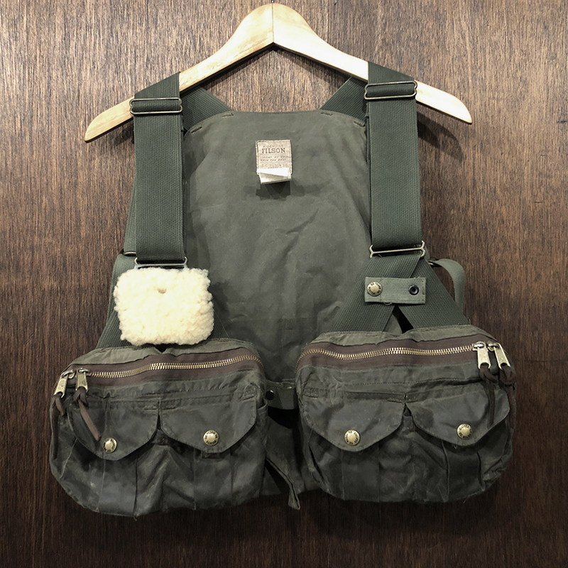 Filson Foul Weather Fly Fishing Strap Oil finish Vest フィルソン