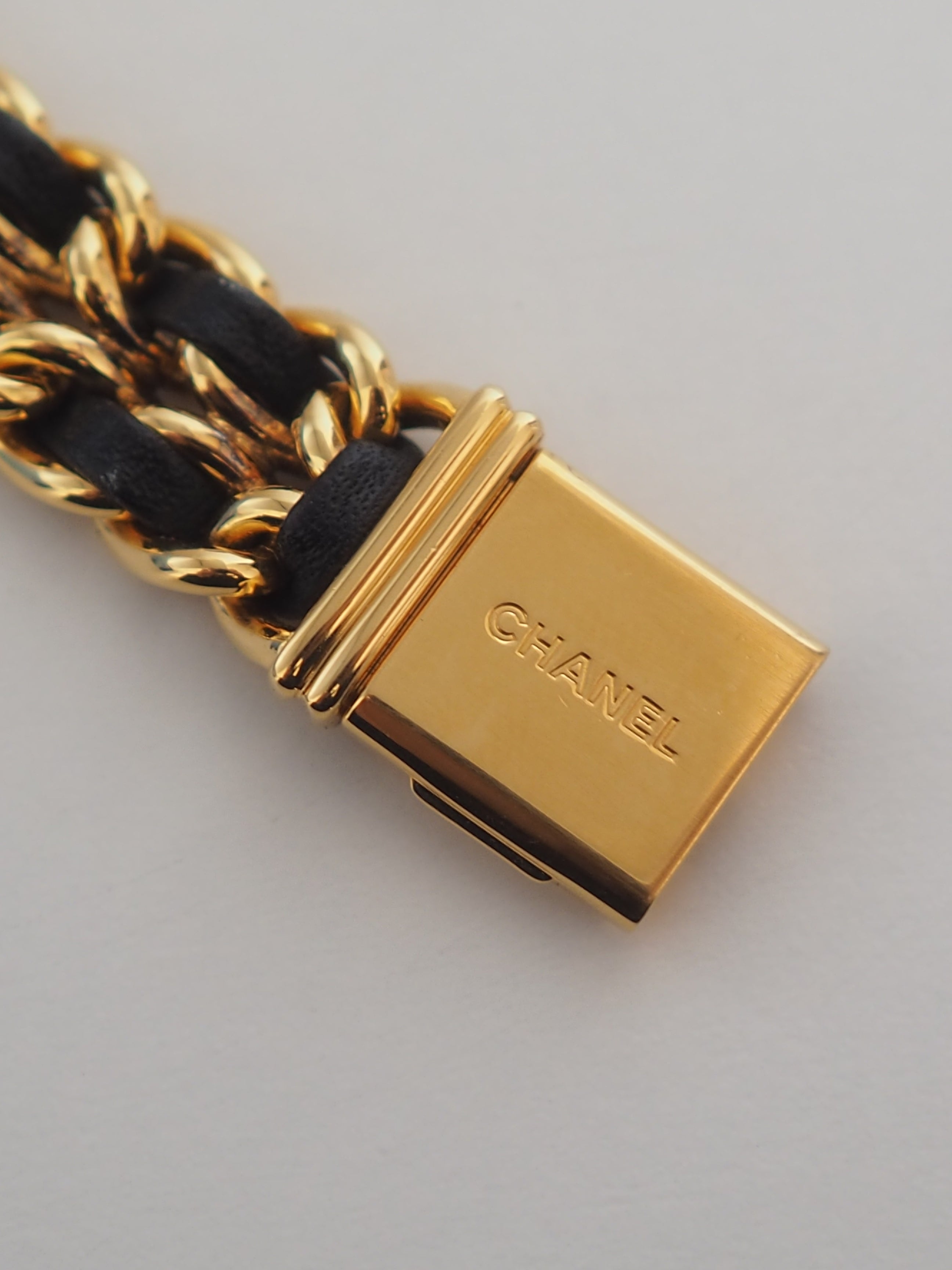 CHANEL シャネル プルミエール チェーン ウォッチ 腕時計 ゴールド