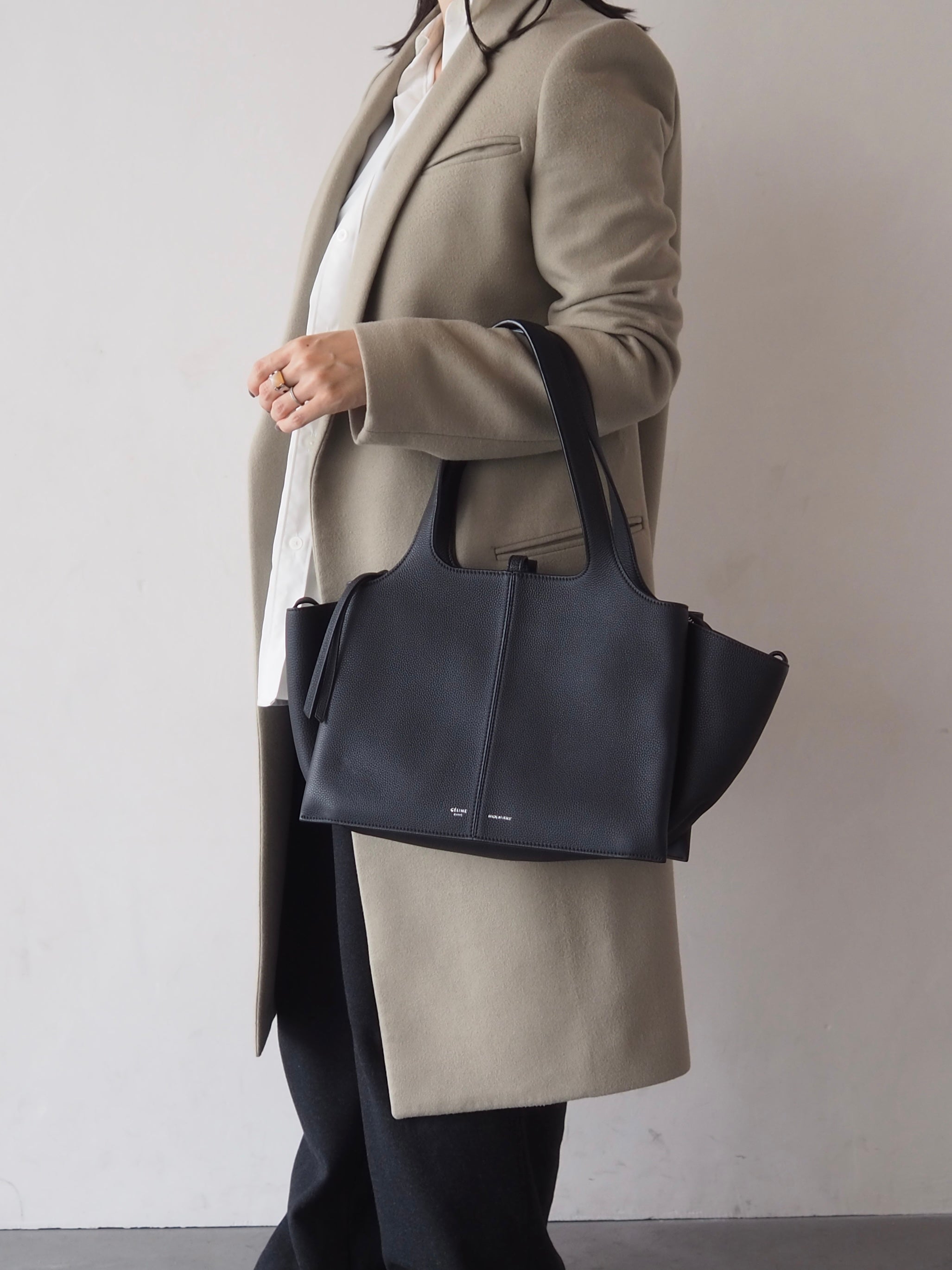 CELINE セリーヌ トライフォールド スモール トートバッグ フィービー