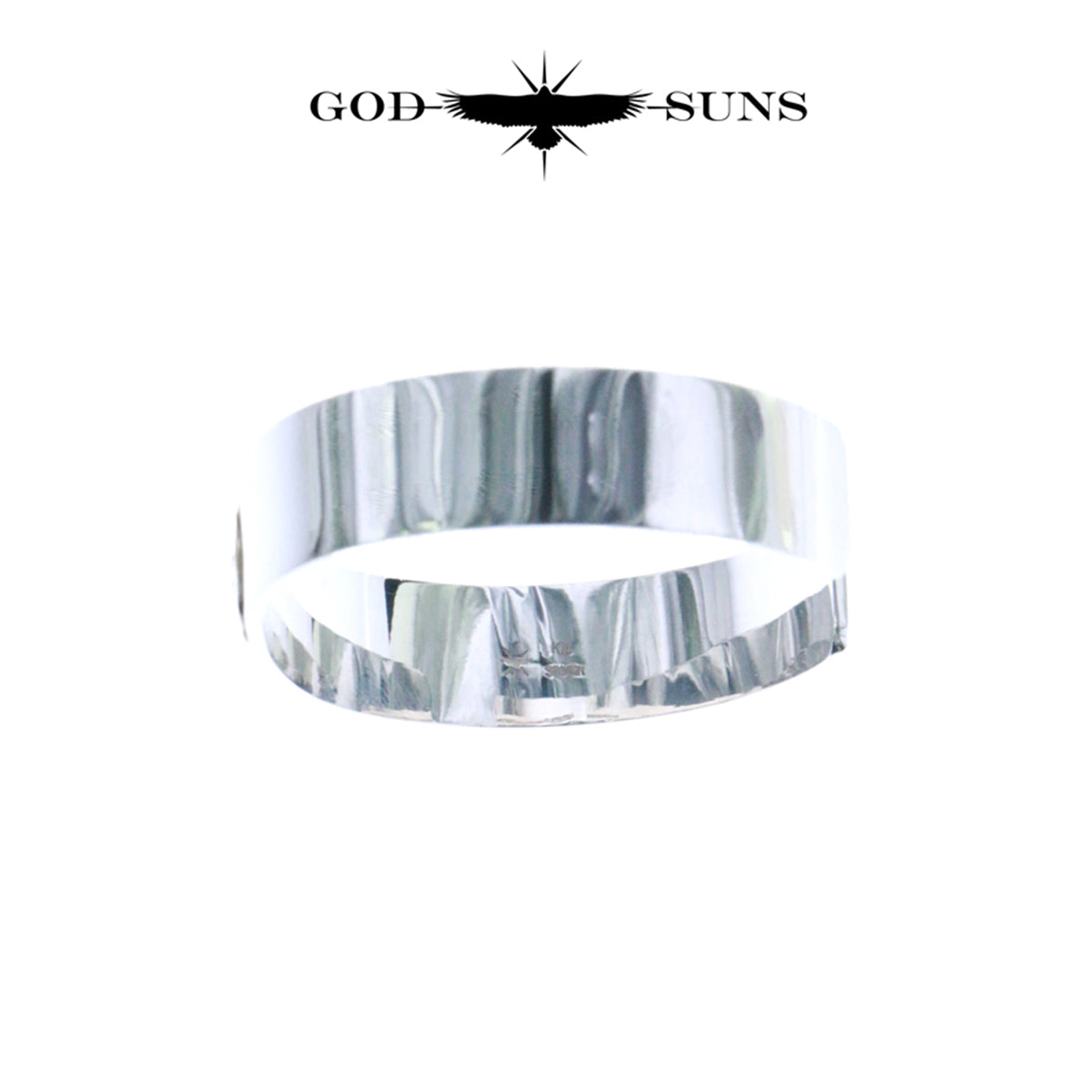 平打ちバングルK18メタル付き 12mm板 – GOD SUNS