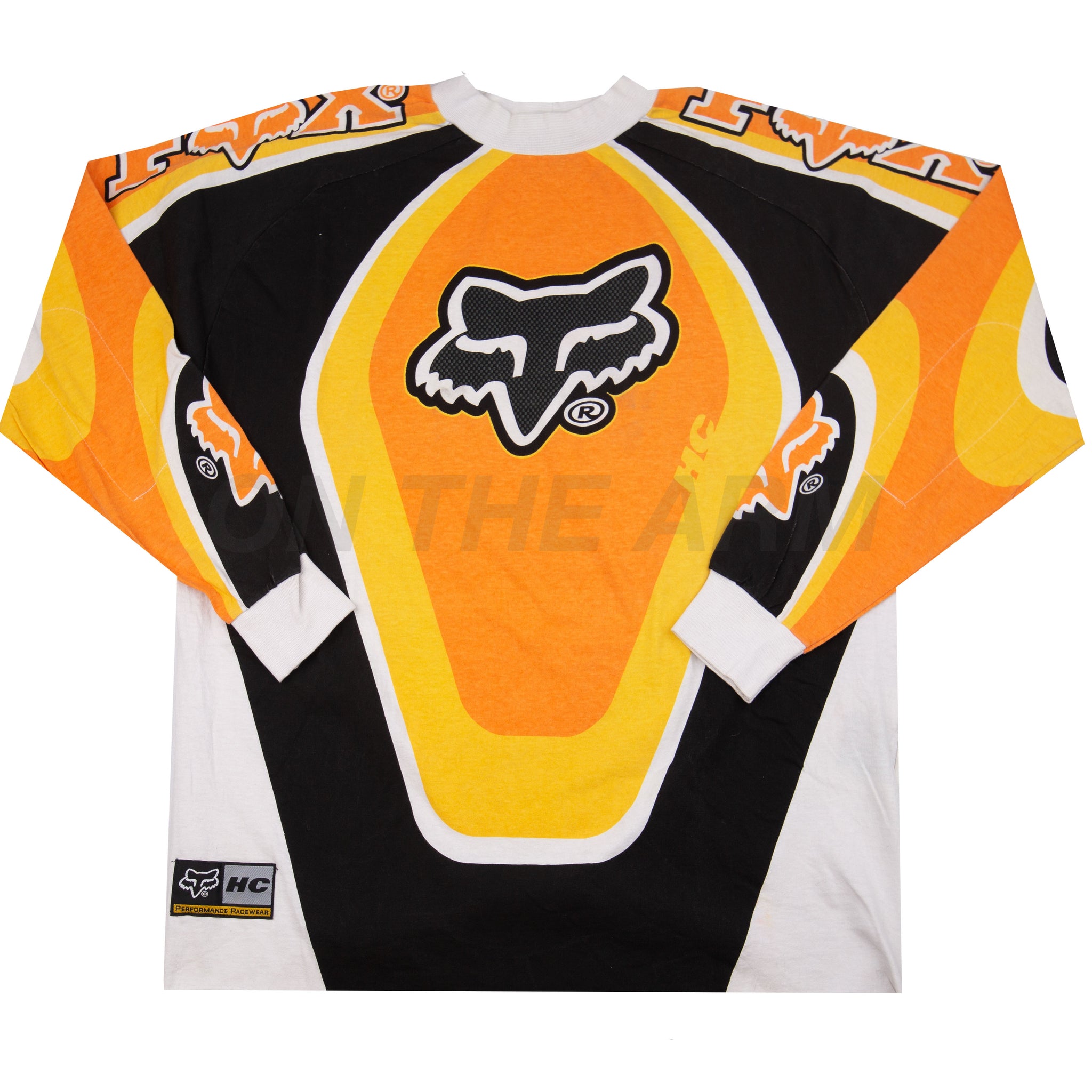 Vintage Black/Orange Fox Racing Jersey (2000's) – On The Arm