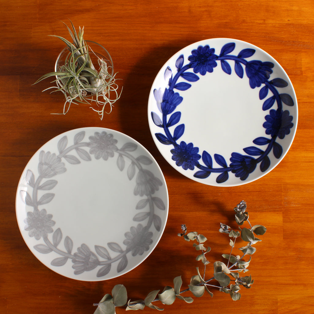 西山窯 波佐見焼 デイジープレート22cm 2枚セット – OQRUSTORE