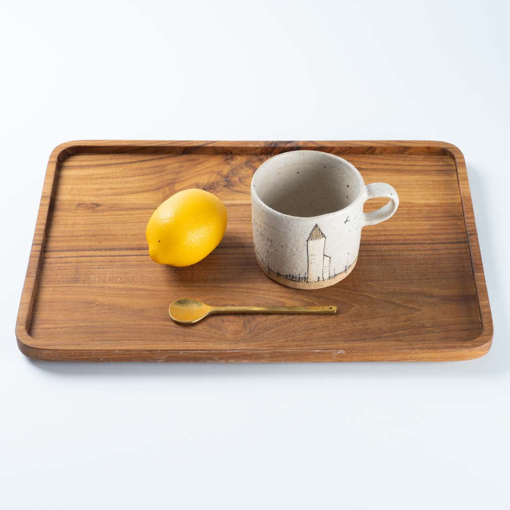 作家 岡村朝子 マグカップ 家 yume ¥4,180 大人の焼き物