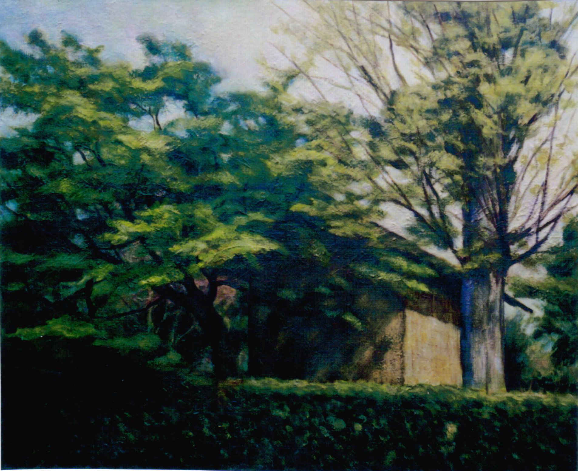 絵画作品紹介（武蔵野風景） ／ 絵画・木工芸 大田幸作