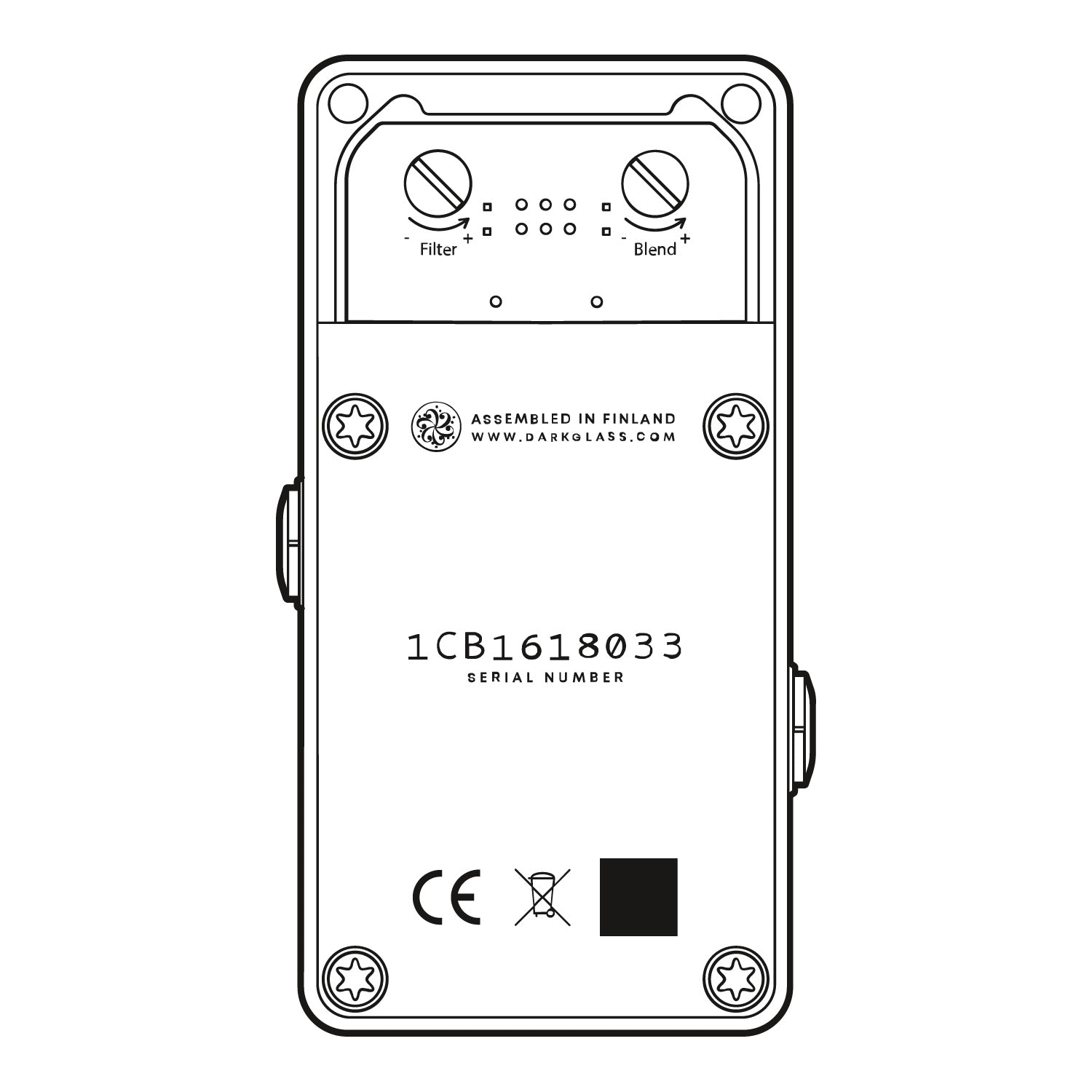 Darkglass Electronics Duality Fuzz DFZ Dual Fuzz Engine – Oxbow