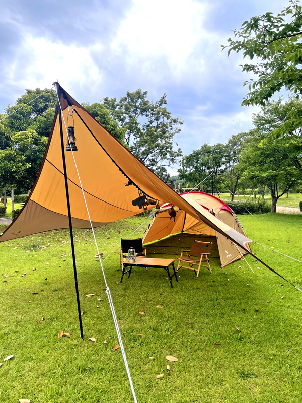 ONETIGRIS オクタゴンタープ TCタンカラー バンキングチェーン付き