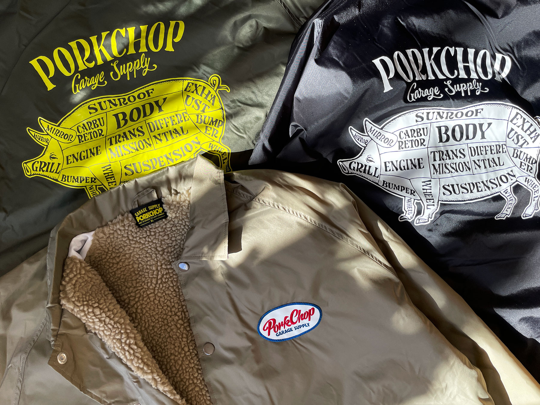 からんば羽ナポレオン ショップ別注シルバーコーチドック BOA COACH