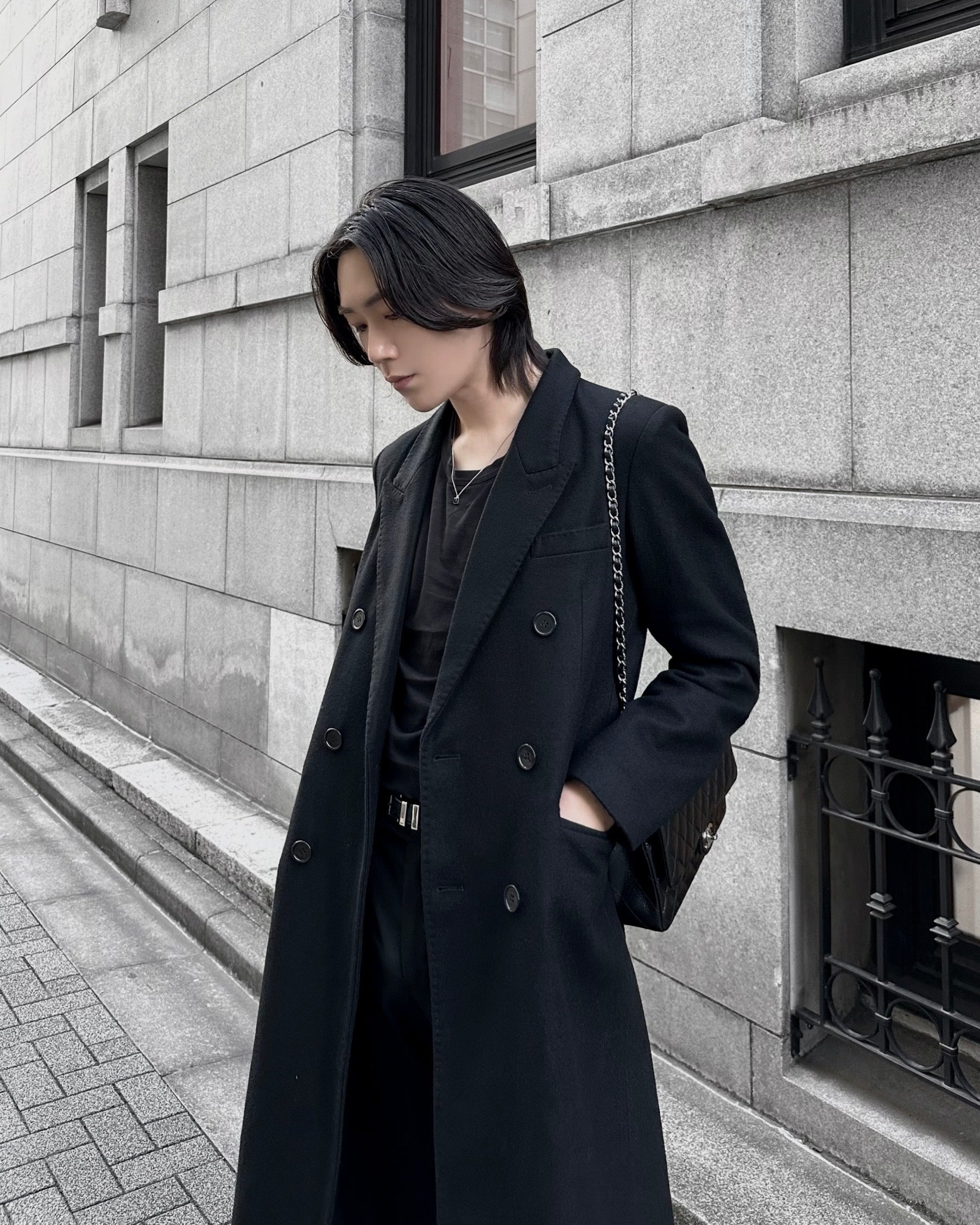 Double Breasted Wool Coat” – PANERO
