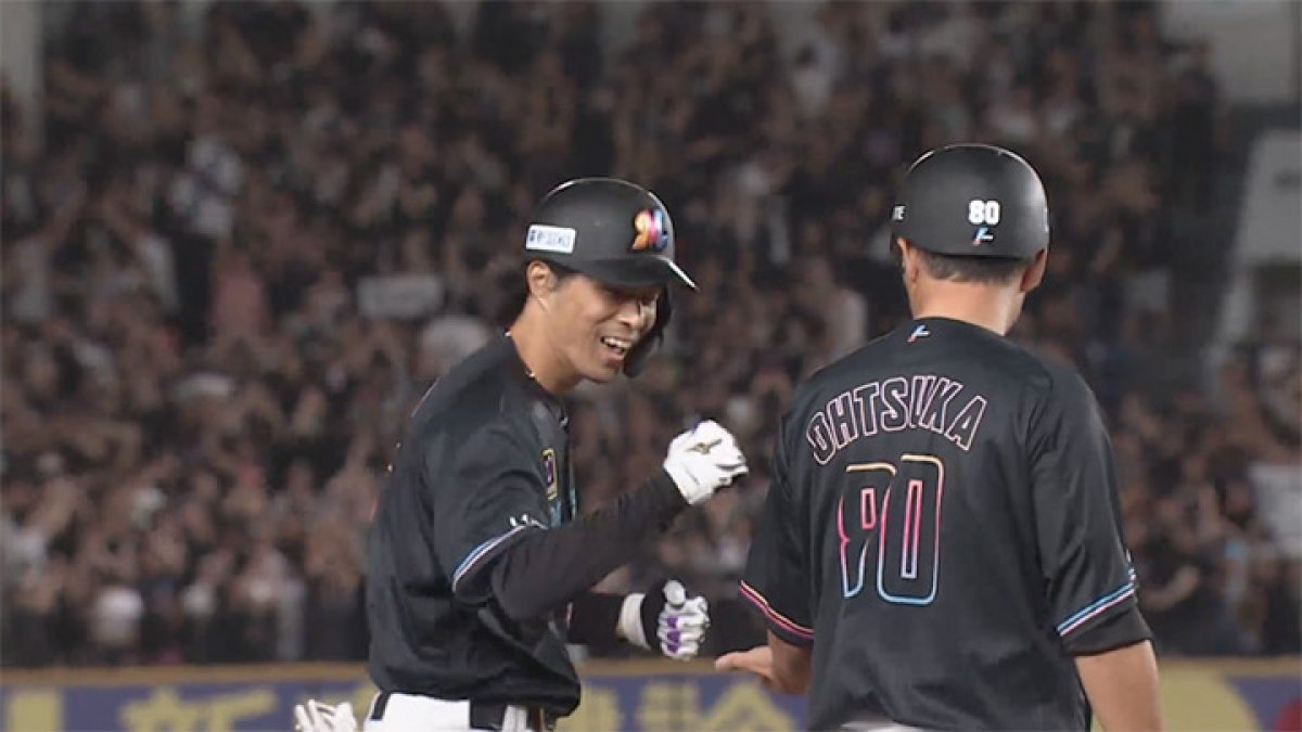 本日誕生日の岡大海が決勝打！ 千葉ロッテが逆転勝利｜パ・リーグ.com