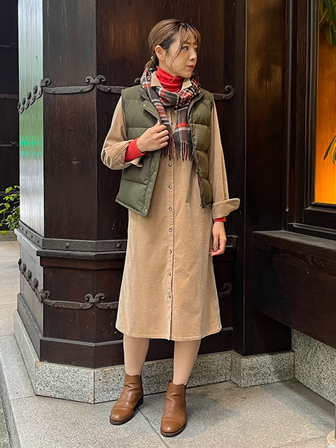 Mademoiselle NON NON『ダウンベスト』 ｜ PAPAS COMPANY｜パパス