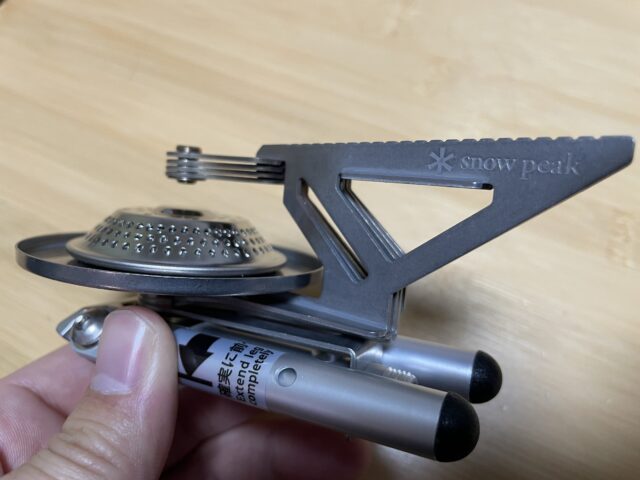 今更だけど念願のスノーピーク「ヤエンストーブ レギ」買っちった