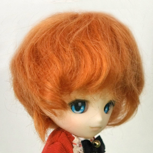 PARABOX NETSHOP]11.5cm頭囲(4.5インチ) モヘアショート ブラウン