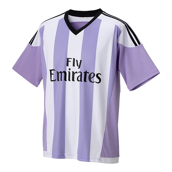 オリジナルストライプユニフォーム ライトパープル×ホワイト ZD16229