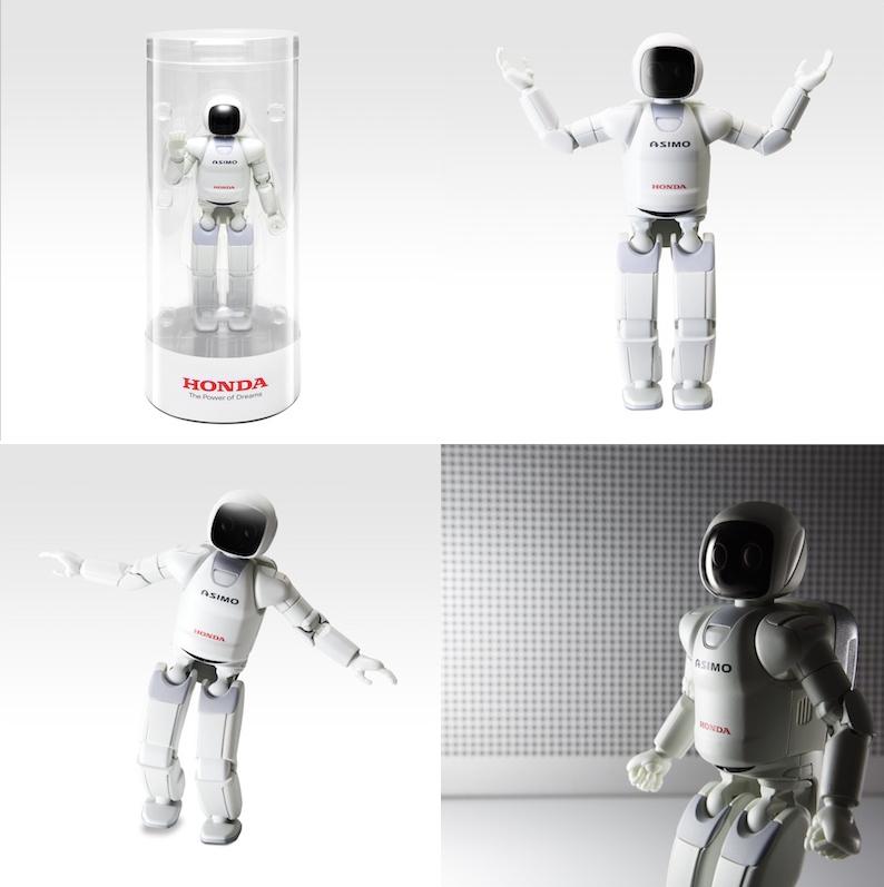 こちらは「ASIMO アクションフィギュア」。Honda公式ウェア＆グッズ