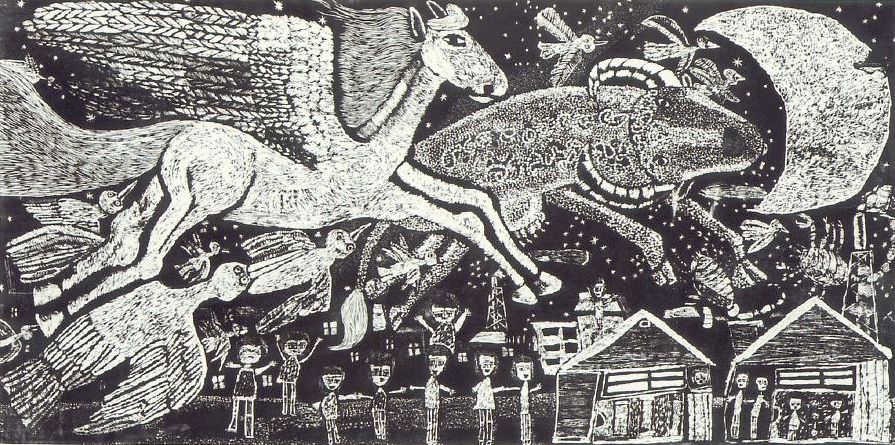 魔女の宅急便」で、主人公・キキに影響を与える画家の少女・ウルスラが