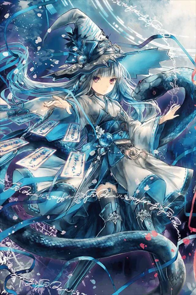 ファボされた数だけ欲しいカード言う 白蛇の魔女 ミント&黒蛇の魔女