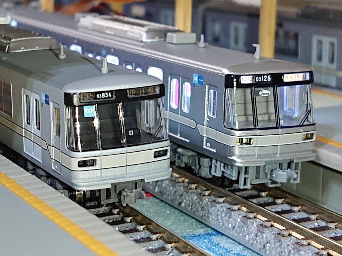 弊社の主力車（03系直流通勤電車）、本物は消えつつある5ドア車が