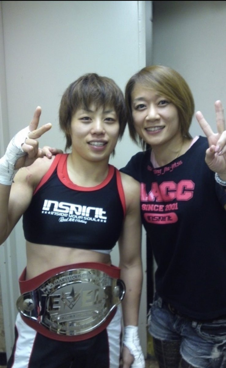 3本目のベルト。 日本でもアメリカでもベルトを獲ったときはいつも藤井