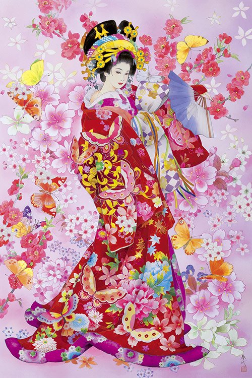 未開封 希少】春代コレクション 『舞姿』1000ピース 森田春代 2026年