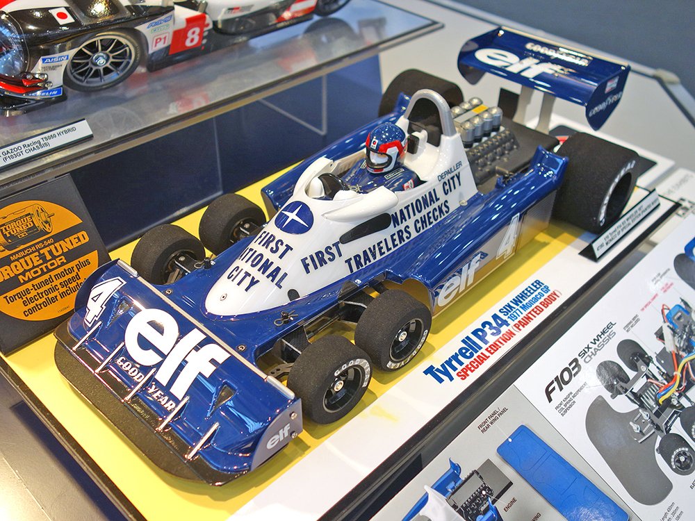 タミヤ1/10 RC タイレル P34 1977モナコGP 現状品 動作未確認 タミヤ