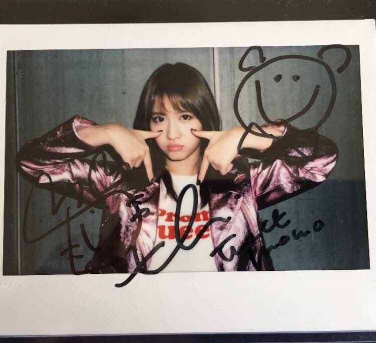 MOMO サイン入りチェキ TWICE 5TH WORLD TOUR MOMO サイン入りチェキ