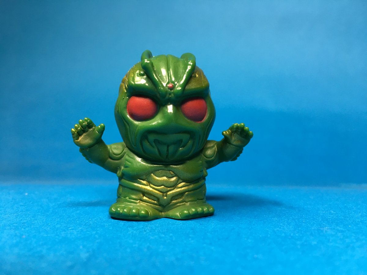 真・仮面ライダー序章」'93年発売ガシャポン指人形「仮面ライダーSD