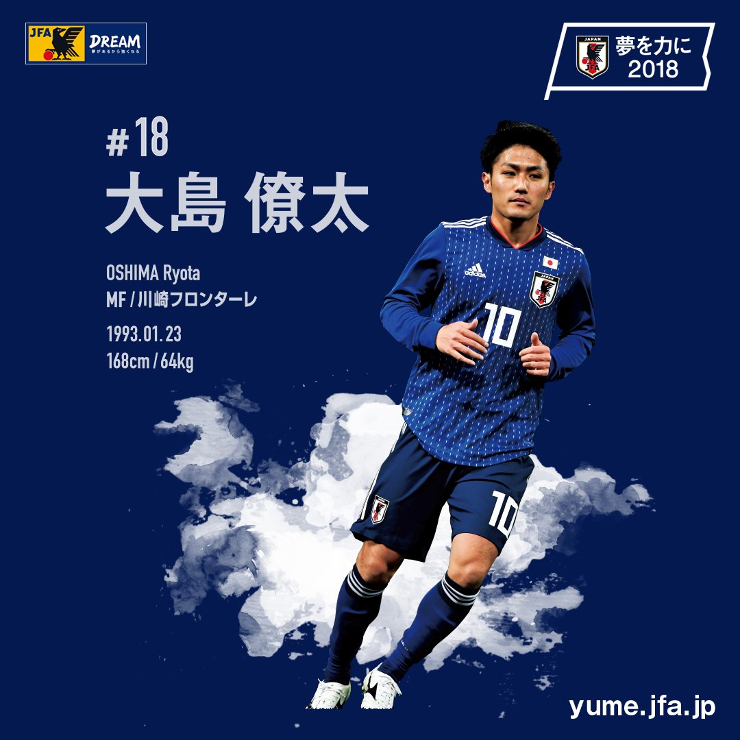 WorldCup 初戦まであと2日！】 日本代表選手のプロフィールをチェック