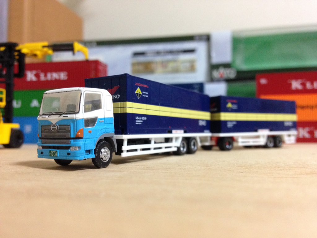 トレーラーコレクション トラックコレクション改造！ 31ftコンテナ用