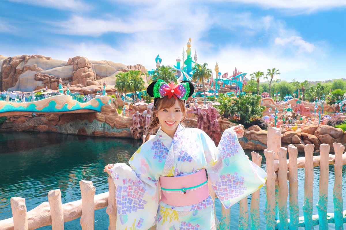 浴衣ディズニーしたい人必見❣️】イクスピアリで着付け、ヘアセットが