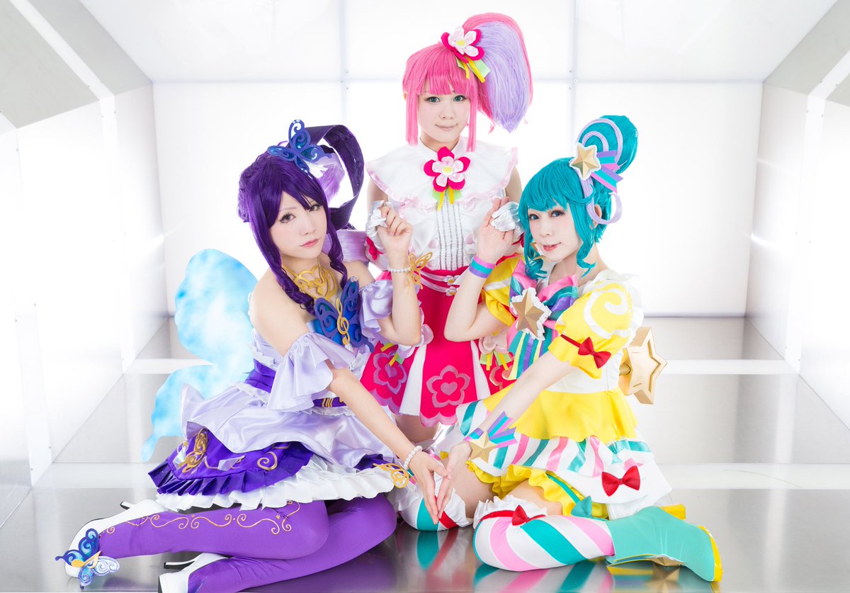 コスプレ】 プリパラ🔺トライアングル じゅのん🦋うらら かのん