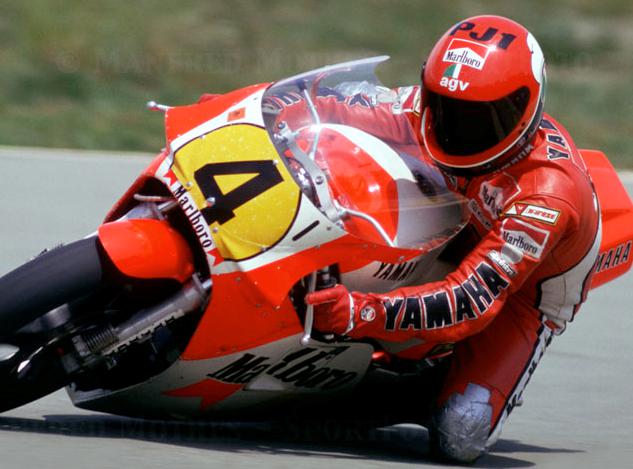 WGP500 ケニー・ロバーツ】ケニーと言えば個人スポンサーの「PJ1オイル