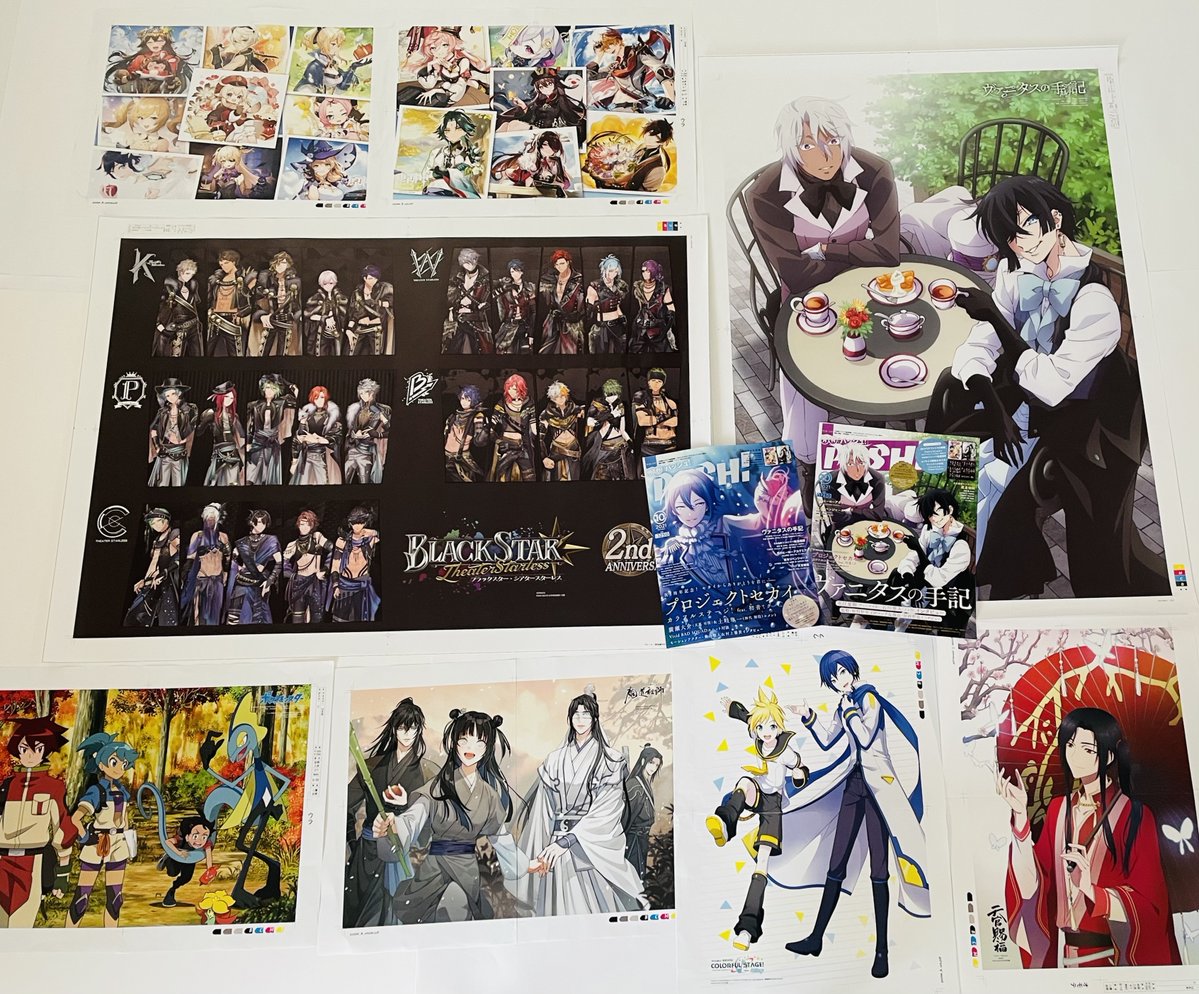 天官賜福 pash パッシュ ポスター 7/9発売PASH!8月号内容紹介】『天官