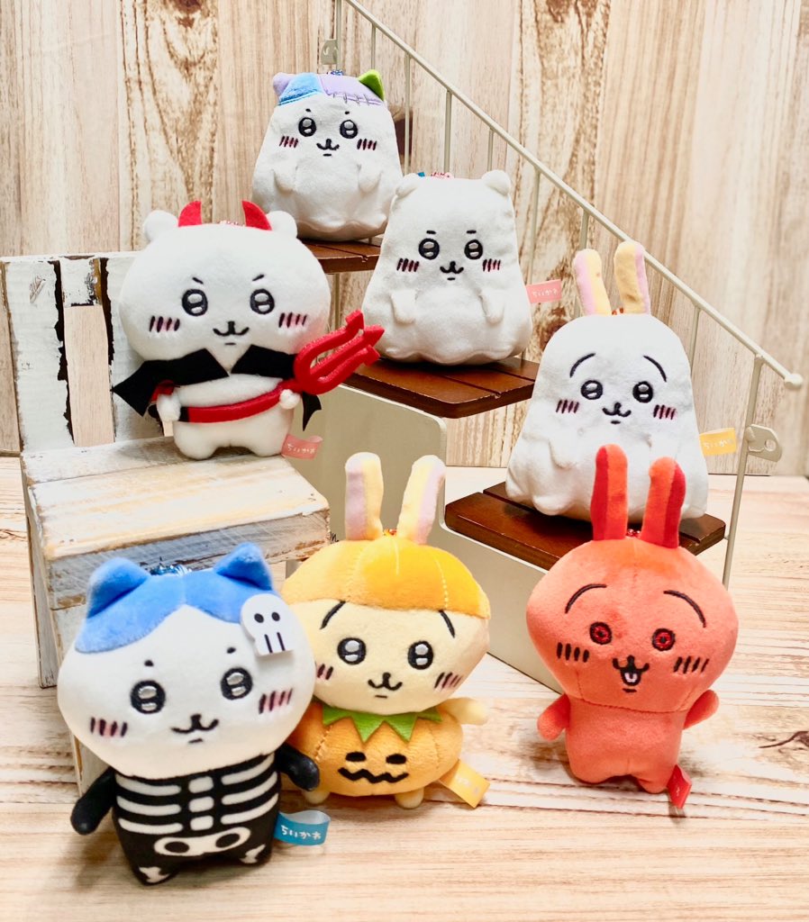 ちいかわ おばけ…ってこと！？なぷち ミニマスコット（うさぎ）タグ