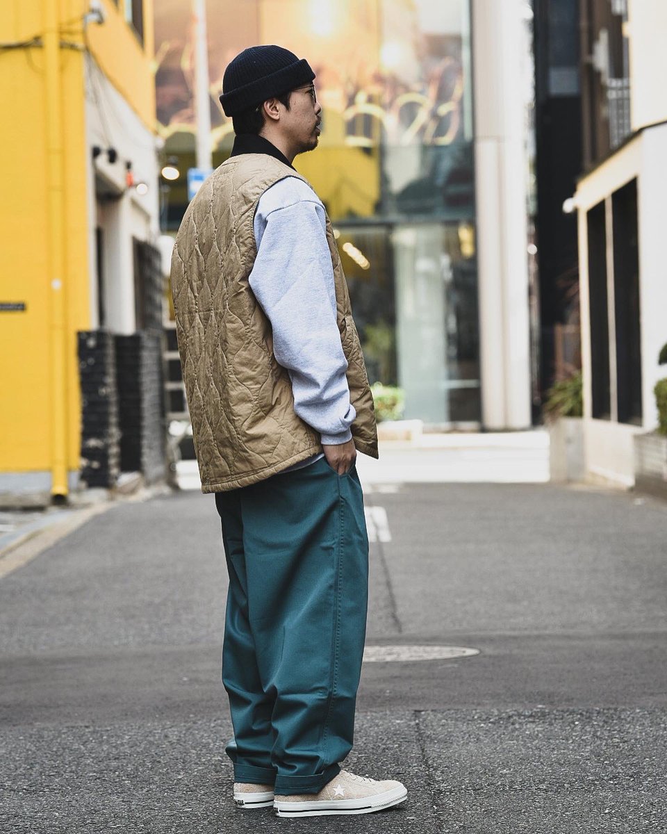 FAT×Dickies】 BIGGIES ￥19,000+TAX COLOR:BEIGE,GRAY,GREEN SIZE