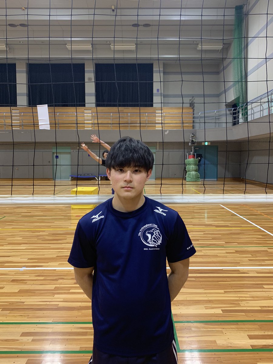 シャツ 日本体育大学 バレーボール Mizuno